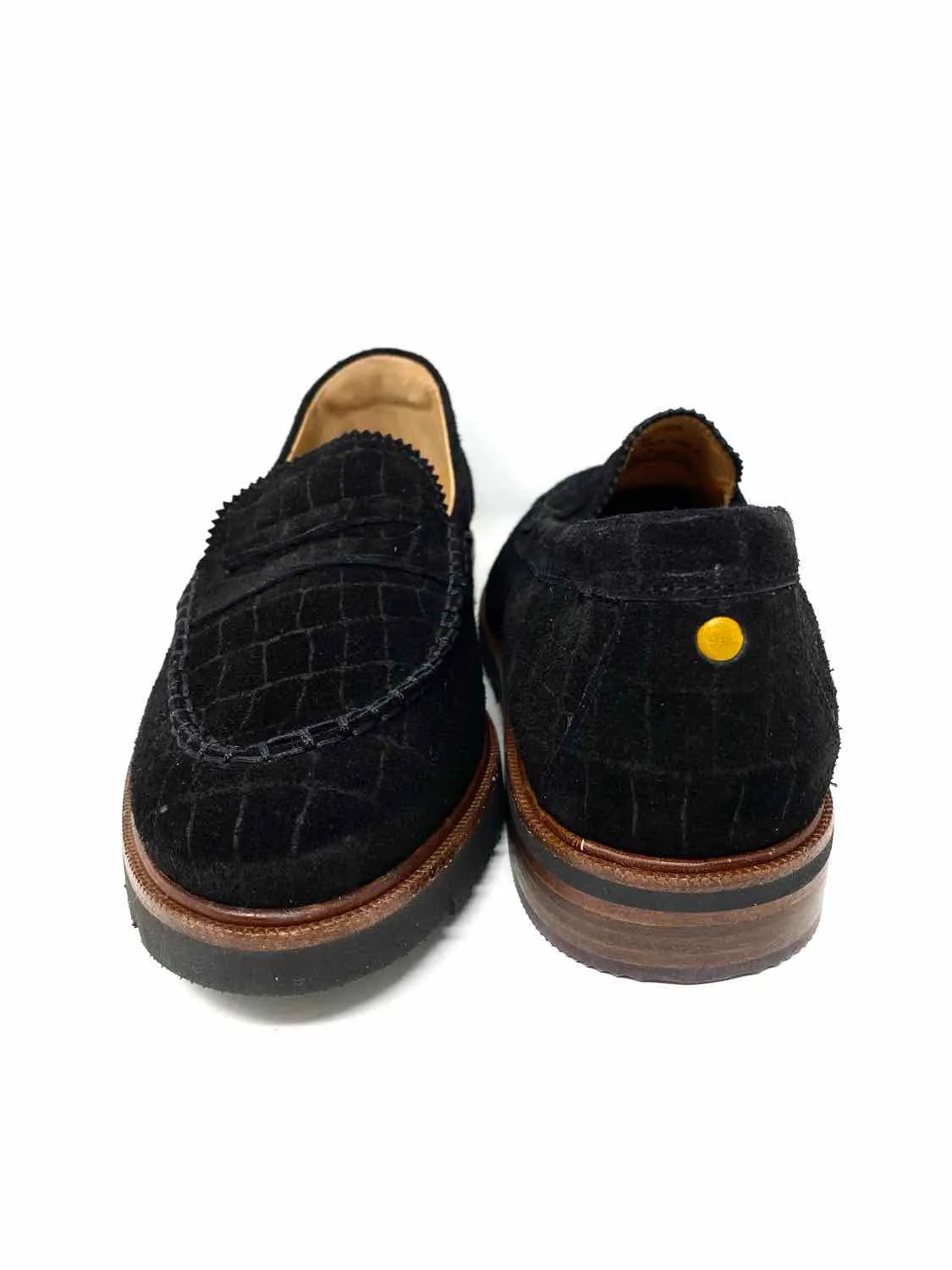 Samuel Hubbard Women's Black Suede Croc Size 6 Loafers