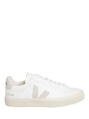 Veja Campo Chromefree Sneaker in Extra-White/Natural Suede