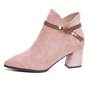 Womens Low Calf Pink Cowboy Boots